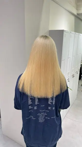 ロング カラー 髪質改善/レイヤー 兼折楓馬のヘアスタイル