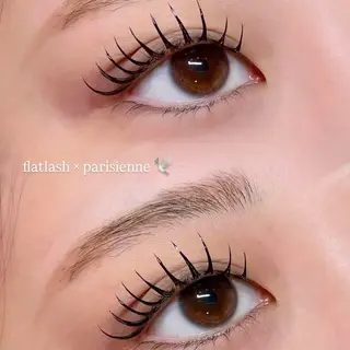 マツエク・マツパ Mell Yuuna ♡パリエク /束感のマツエク・マツパデザイン