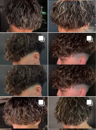 パーマ メンズ Uni.所属・ㅤㅤㅤㅤㅤ chikaのヘアスタイル