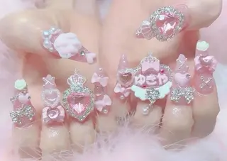 ネイル Lee Nails チップ長さだし専門店のネイルデザイン
