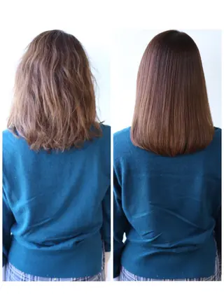 ミディアム カラー Elsa所属・松本 俊樹のヘアスタイル