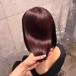 ミディアム IS所属・横浜美容室/透明感 カラー/レイヤーのヘアスタイル