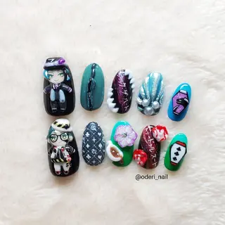 ネイル おで@ oderi_nailのネイルデザイン