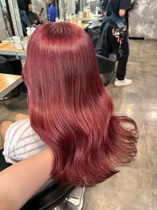 ミディアム IS所属・横浜美容室/透明感 カラー/レイヤーのヘアスタイル