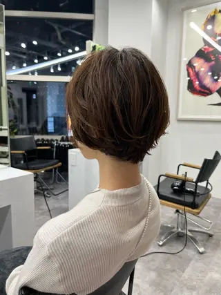 ショート 門崎未依/レイヤー/ メンズカット🪿🌼のヘアスタイル