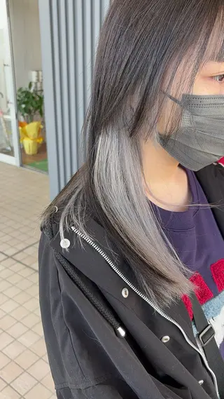 ロング カラー 永井大樹✨ 透明感カラー✨のヘアスタイル