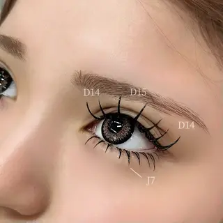 マツエク・マツパ 🪐WOLTOKYO 🪐yu-kiのマツエク・マツパデザイン