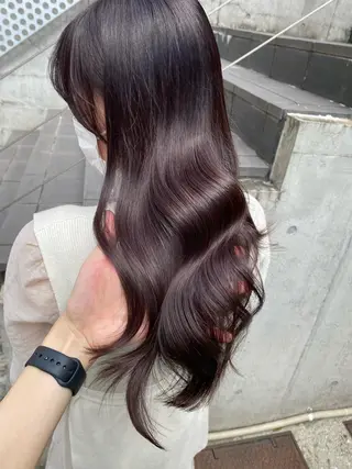 ロング カラー メンズ特化 刈り上げない/金井のヘアスタイル