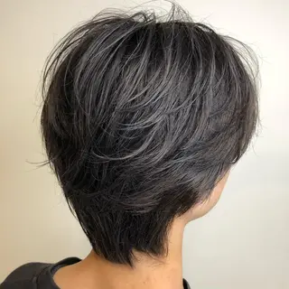 ショート カラー メンズ AVANCEアリオ鳳店所属・玉城 和磨のヘアスタイル