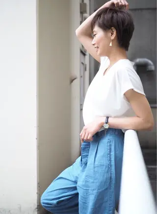 ショート CANVAS. 【美髪専門店】のヘアスタイル