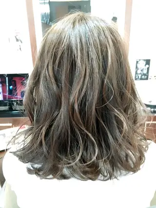 ショート ミディアム セミロング ロング カラー パーマ ヘアアレンジ MODEK's阿倍野 伊藤サダキのヘアスタイル