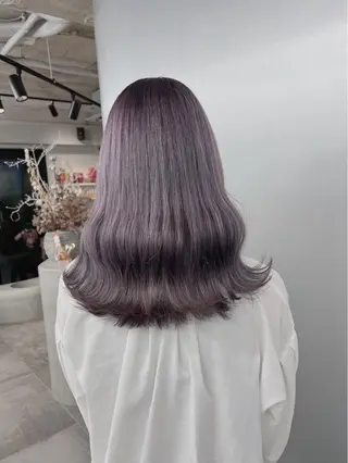 ロング ベージュ/グレージュ 🧸あやか/表参道のヘアスタイル