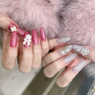 ネイル Momo チップ長さ出し専門店のネイルデザイン