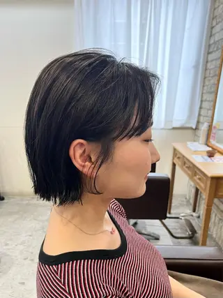 ミディアム ショートスタイル /tomo.のヘアスタイル