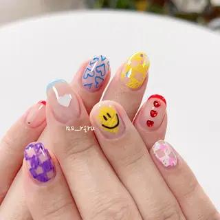 ネイル Nail salon - riru -所属・ネイリスト Nokaのネイルデザイン