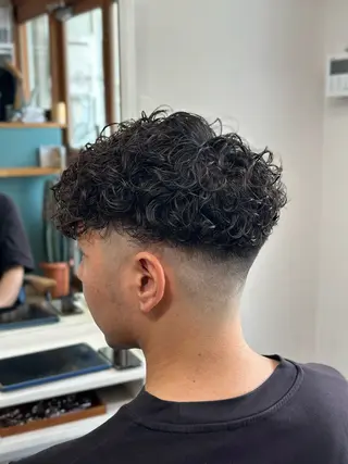 パーマ メンズ Snalyメンズ特化 スエハラのヘアスタイル