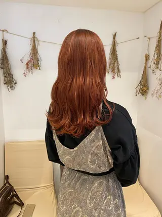 セミロング カラー はだゆうき @hadadan08のヘアスタイル