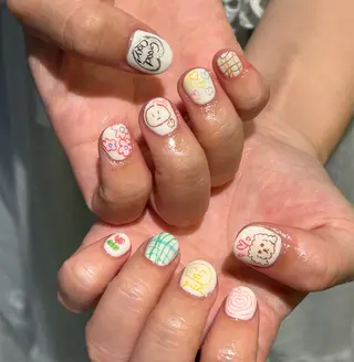 ネイル 個性派ネイル シノのネイルデザイン