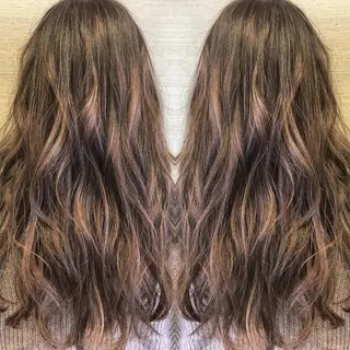 ロング カラー box mico. mutsumiのヘアスタイル