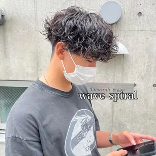 ショート パーマ ヘアアレンジ メンズ メンズパーマの達人 🌟川内絵人のヘアスタイル