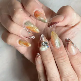 ネイル nail&eyelash mate所属・京都/東向日/桂 ayumiのネイルデザイン