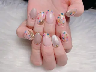 ネイル MiKi Nai池袋 長さだし得意のネイルデザイン