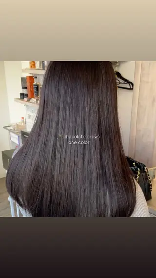 ロング レイヤーカット🩵 盛れ顔周り/Miuのヘアスタイル