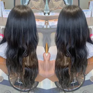 ロング カラー 韓国🇰🇷 ✂︎hair 内田愛のヘアスタイル