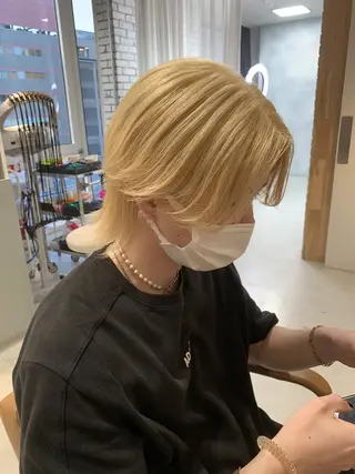 ショート カラー メンズ 大阪韓国ヘア 🦋RINKAのヘアスタイル