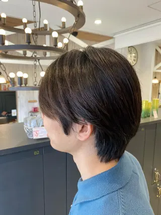 ショート メンズ 柴田 枝利子のヘアスタイル