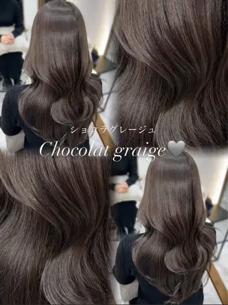 ロング 韓国ヘア🩶侑矢 艶髪透明感/福岡のヘアスタイル