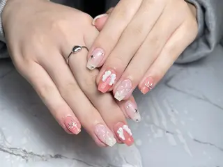 ネイル さくら💮💮 【オフ無料】のネイルデザイン