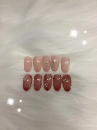 ネイル VIVA NAIL所属・自爪を傷つけない フィルイン3500円のネイルデザイン