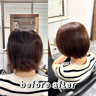 ショート パーマ 👑松山ストレート/ メンズヘア/龍仁👑のヘアスタイル