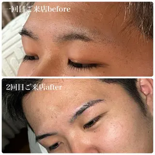 メンズ アイブロウ 中山 えみりの眉毛・アイブロウイメージ