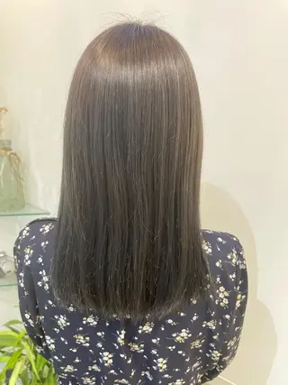 カラー 髪質改善カラー🤍 エクステ✨君島由実子のヘアスタイル