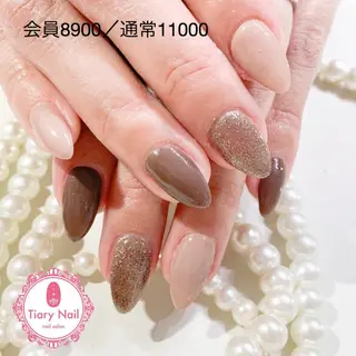 ネイル 💗🪽Tiary Nail🪽💗のネイルデザイン