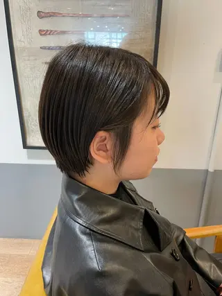 ショート 田中 志織のヘアスタイル