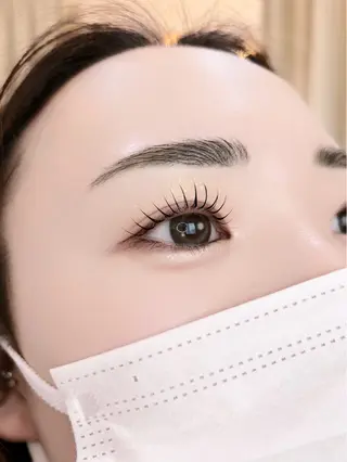 マツエク・マツパ eyelash aimyまつげパーマ・パリジェンヌ・マツエク・眉毛・バインドロック 伏見店所属・𝐘𝐔𝐈𝐍𝐀 🤍🎀のマツエク・マツパデザイン