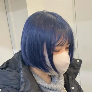 ショート カラー パーマ ヘアアレンジ メンズ キッズ ネイル マツエク・マツパ アイブロウ 透明感ワンカラー梅田 ダブルカラー/川上のヘアスタイル