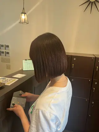 ショート CLIQUE　有木 七虹のヘアスタイル