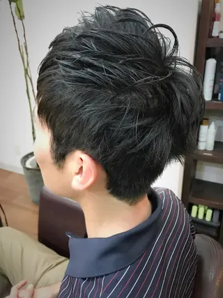 ショート メンズ 松村 崇弘のヘアスタイル