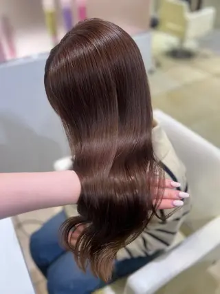 ロング カラー 海外風レイヤー🎀 新宿MOMOKA🍑のヘアスタイル