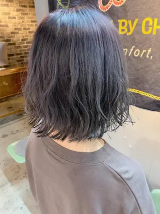 ミディアム カラー 代表 中島貴志のヘアスタイル