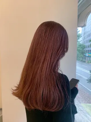 ロング カラー yupi🐈‍⬛ レイヤー/パーマのヘアスタイル