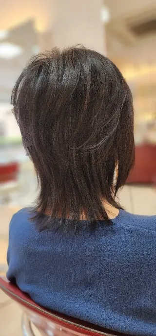 セミロング カラー hairmake Juinのヘアスタイル
