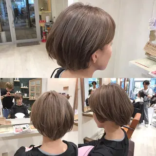 ショート カラー メンズ指名多数!! SiLO 田島のヘアスタイル