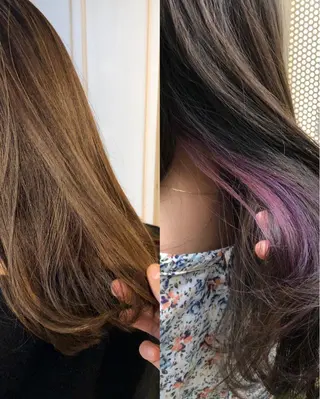 カラー SALOWIN 表参道所属・シンカ 表参道のヘアスタイル