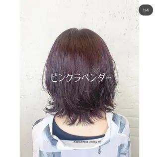 ミディアム カラー 310【サンイチマル】所属・透明感ハイトーン🦄 キラ🌈のヘアスタイル