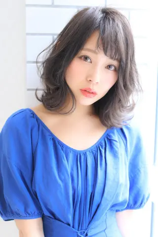 ミディアム 小顔カット/レイヤー 【WiLL】加藤のヘアスタイル
